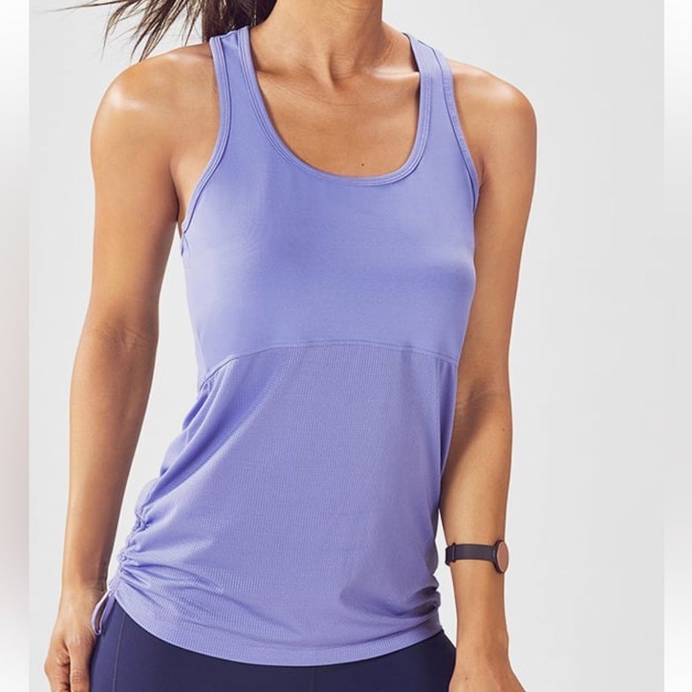 Fabletics Cashel Racerback Tank purple size 1X